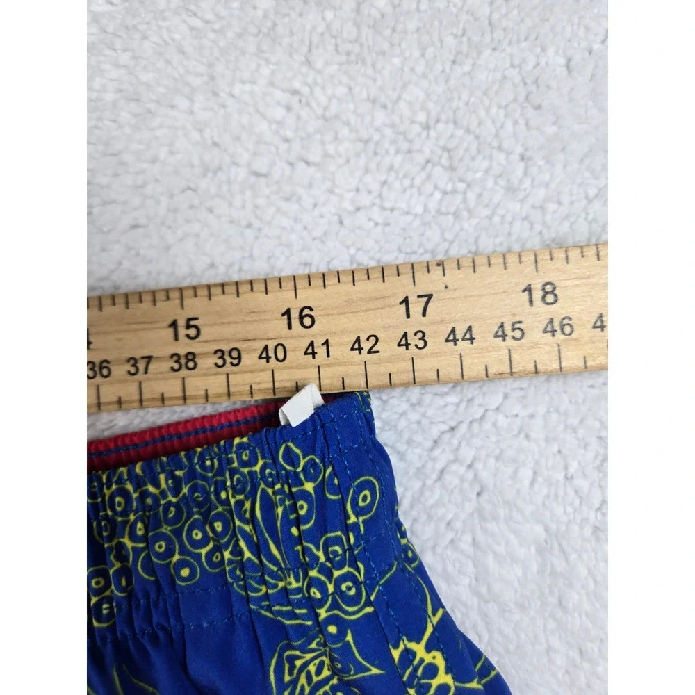 Toes on the Nose Mens XL Board Shorts Striped Floral Southwestern Swim Trunks